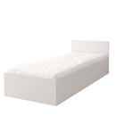 Omega OM-46 Bed with Storage in White Matt