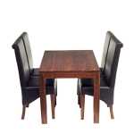 Toko Dark Mango Small Dining Table 4ft (120cm)