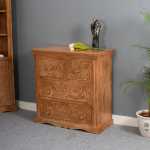 Artwork Mango Wood Chest Of Drawers