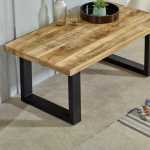 Surrey Solid Wood & Metal Coffee Table