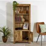 Surrey Solid Wood Bookcase With Doors