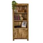 Surrey Solid Wood Bookcase With Doors