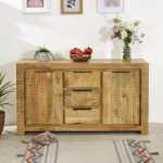 Surrey Solid Wood Large Sideboard 2 Door 3 Drawer