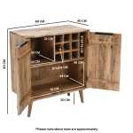 Surrey Solid Wood Drinks Cabinet / Sideboard