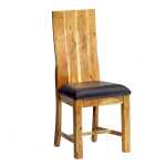 Metropolis/Baltic Live Edge Dining Chair (Sold in Pairs)