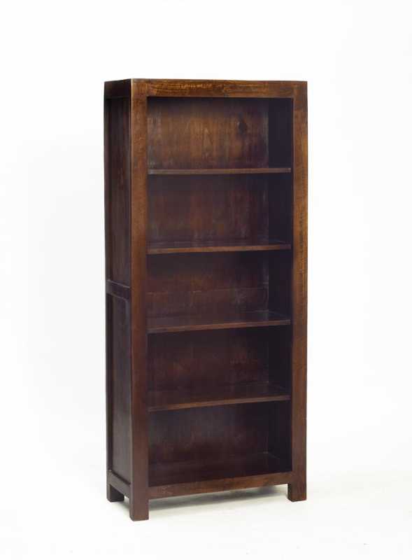 Toko Dark Mango Large Open Bookcase