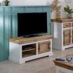 Alfie Wood TV Cabinet/Bench/Shoe Rack Upto 43"