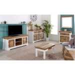 Alfie Tv Cabinet Upto 57" Solid Mango Wood