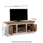 Alfie Tv Cabinet Upto 57" Solid Mango Wood