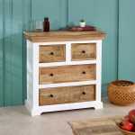 Alfie Solid Mango Wood 4 Chest Of Drawers