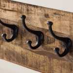 Alfie Wood Shoe Rack & Hanger Wall Hook Set