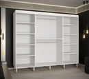 Tromso Sliding Door Wardrobe 250cm in White