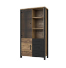 Olin 13 Display Cabinet in Appenzeller Fichte Oak