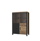 Olin 44 Display Cabinet in Appenzeller Fichte Oak