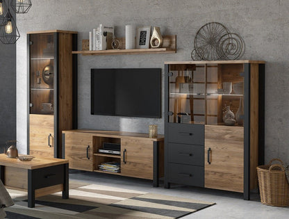 Olin 47 Sideboard Cabinet in Appenzeller Fichte Oak