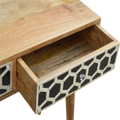 Bone Inlay Console Table