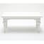 Proviko Rectangular Wooden Coffee Table In Classic White