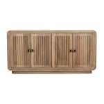 Hudson Carved Mango Wood 4 Doors Large Sideboard