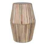 Hudson Carved Mango Wood Side Table 2