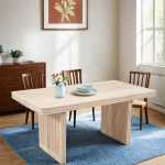 Hudson Carved Mango Wood Dining Table