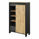 Spot SP-04 Tall Cabinet in Oak Artisan