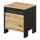 Spot SP-09 Bedside Cabinet in Oak Artisan