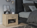 Idea ID-07 Bedside Cabinet in Oak San Remo