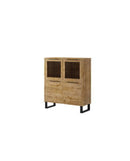 Halle 42 Display Cabinet in Oak Wotan