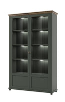 Evora 13 Display Cabinet in Oak Lefkas